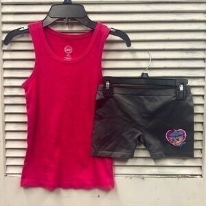 Shopkins Shorts and Tank size M 10-12